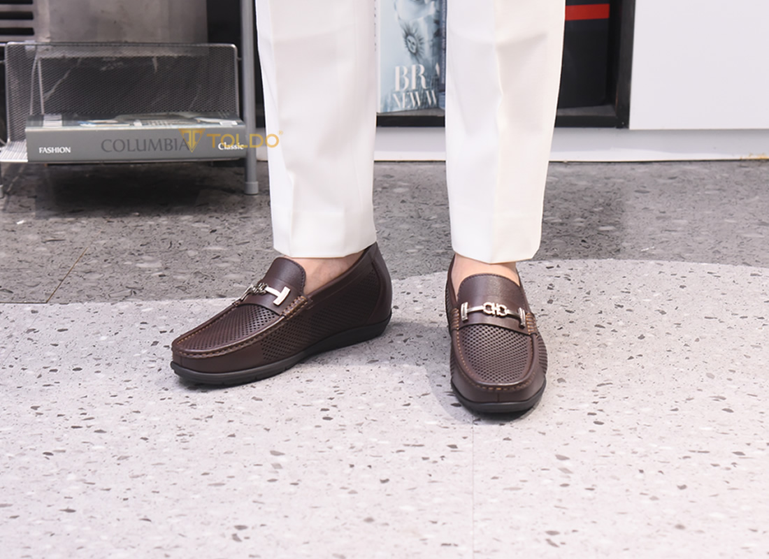 Giày mọi cao 6cm thoáng khí siêu nhẹ 9
